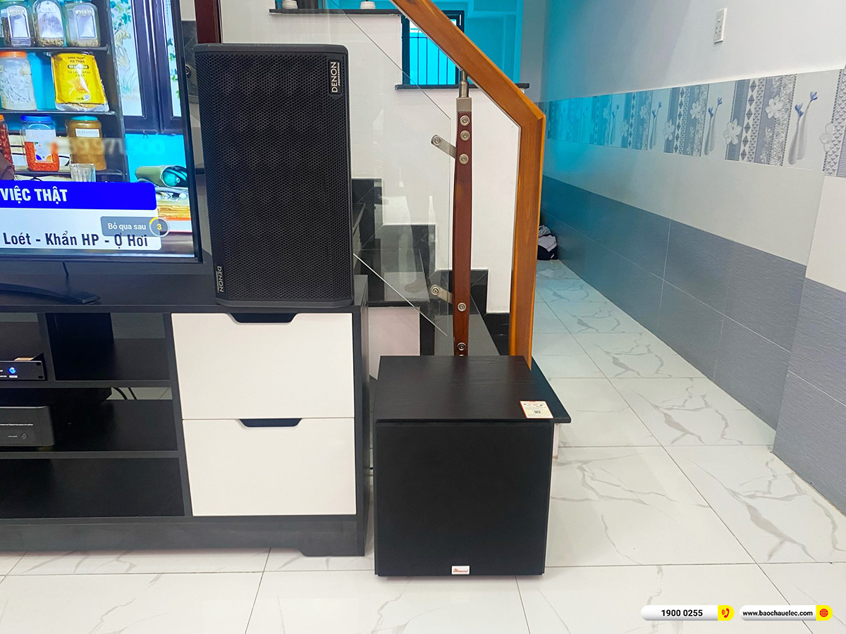 Lắp đặt d&agrave;n karaoke Denon gần 30tr cho anh Quyền ở TPHCM