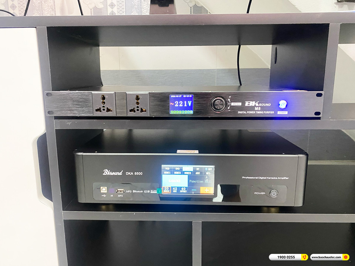 Lắp đặt d&agrave;n karaoke Denon gần 30tr cho anh Quyền ở TPHCM