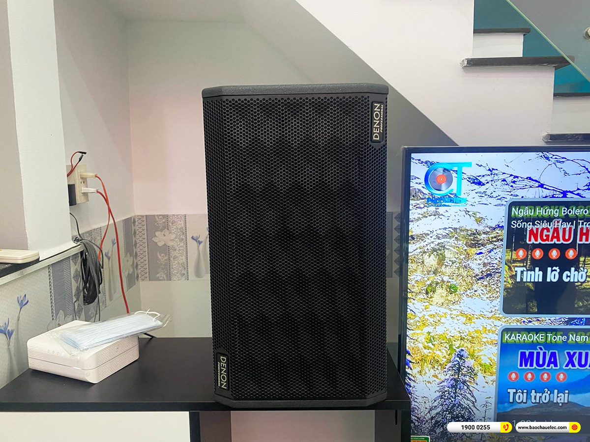 Lắp đặt d&agrave;n karaoke Denon gần 30tr cho anh Quyền ở TPHCM