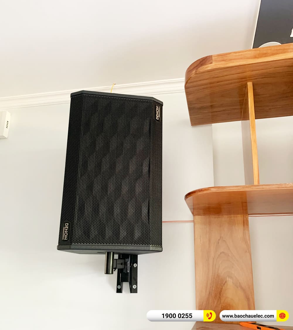 Lắp đặt dàn karaoke Denon gần 42tr cho anh Sơn ở TPHCM
