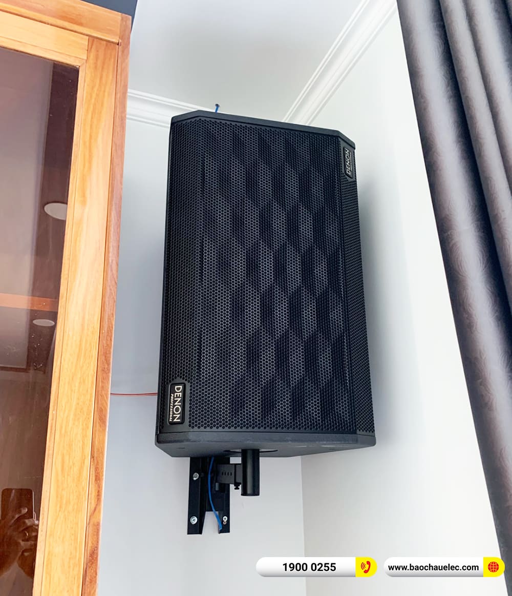 Lắp đặt dàn karaoke Denon gần 42tr cho anh Sơn ở TPHCM