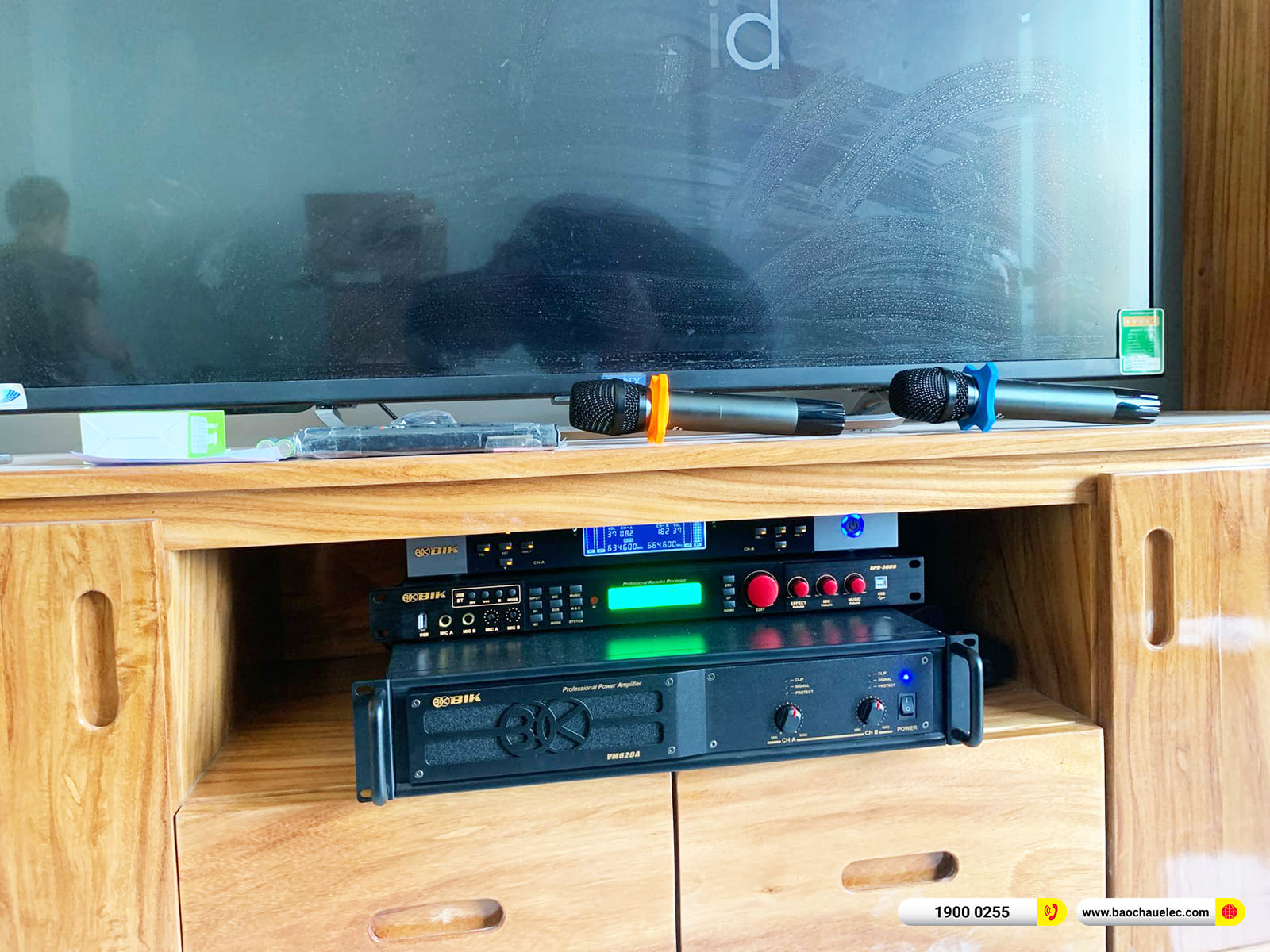 Lắp đặt dàn karaoke Denon gần 42tr cho anh Sơn ở TPHCM