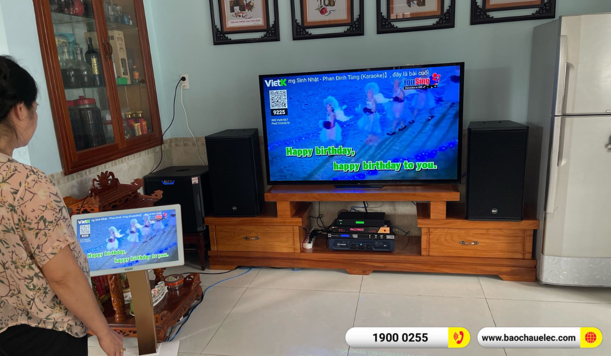 Lắp đặt dàn karaoke Denon hơn 78tr cho anh Sơn tại Đồng Nai