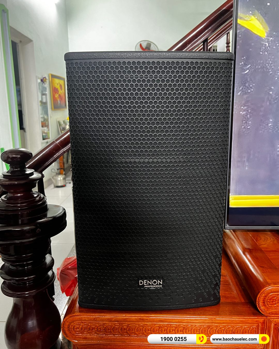 Lắp đặt d&agrave;n karaoke Denon hơn 34tr cho anh Thắng tại H&agrave; Nội