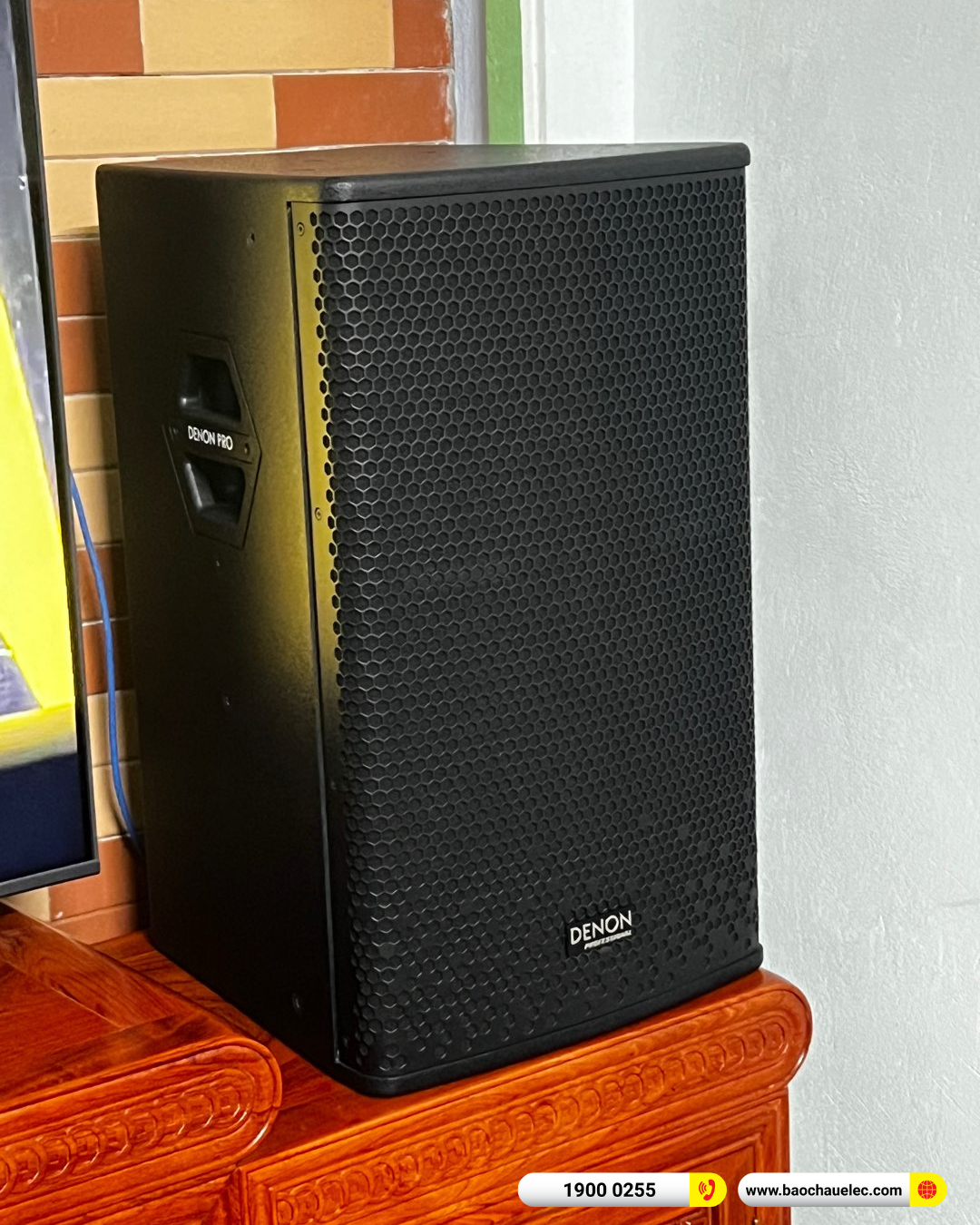 Lắp đặt d&agrave;n karaoke Denon hơn 34tr cho anh Thắng tại H&agrave; Nội