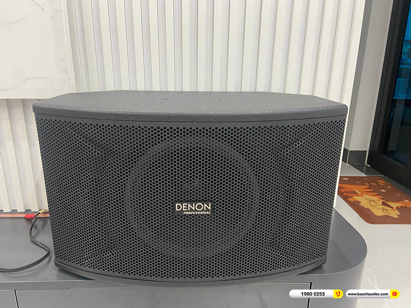 Lắp đặt dàn karaoke Denon hơn 17tr cho anh Tiến ở Hải Dương