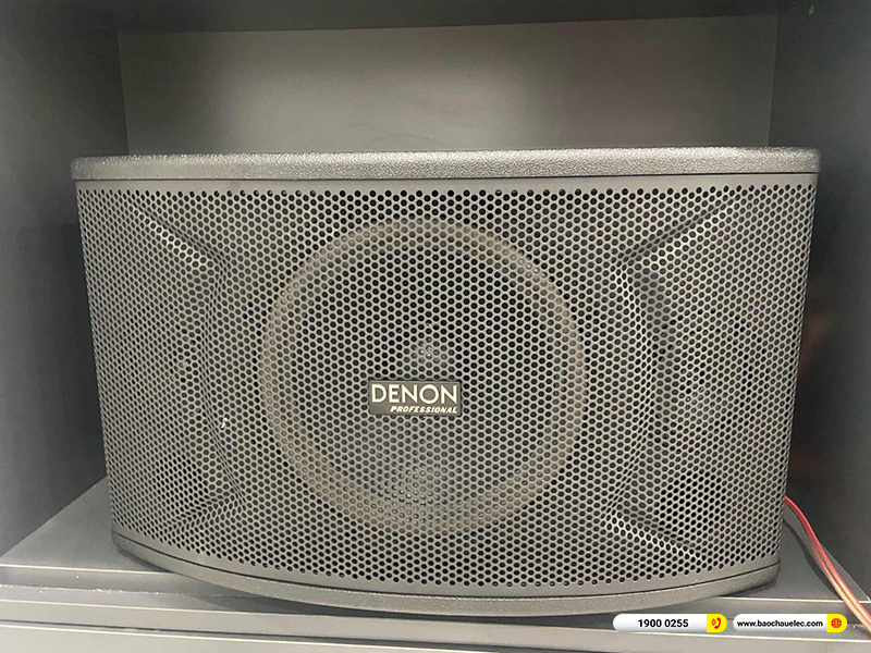 Lắp đặt dàn karaoke Denon hơn 17tr cho anh Tiến ở Hải Dương