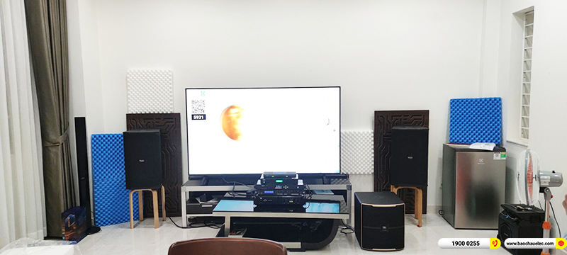 Lắp đặt d&agrave;n karaoke Denon hơn 70tr cho anh T&iacute;n ở TPHCM 