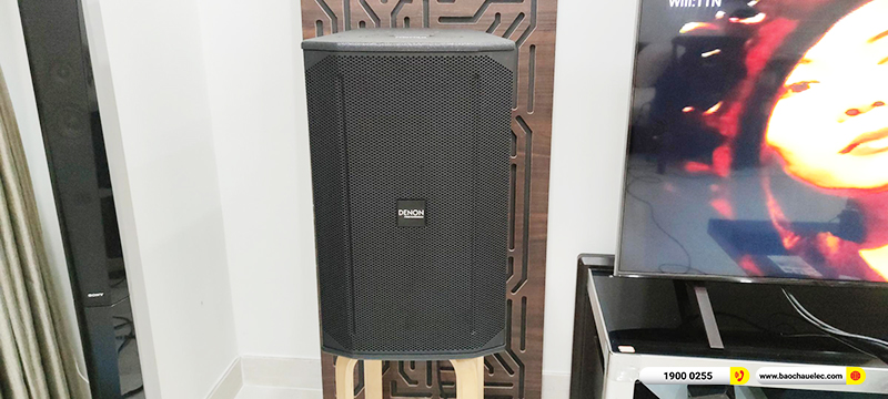Lắp đặt d&agrave;n karaoke Denon hơn 70tr cho anh T&iacute;n ở TPHCM