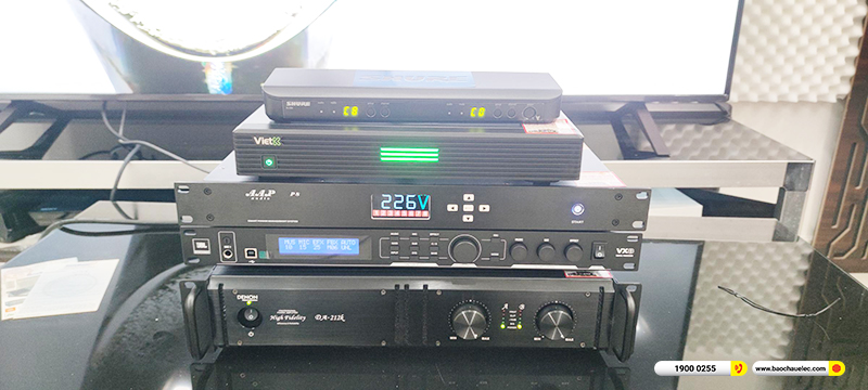 Lắp đặt d&agrave;n karaoke Denon hơn 70tr cho anh T&iacute;n ở TPHCM