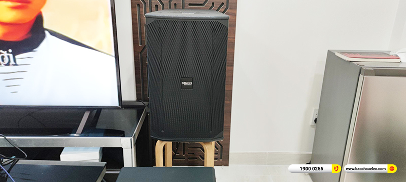 Lắp đặt d&agrave;n karaoke Denon hơn 70tr cho anh T&iacute;n ở TPHCM