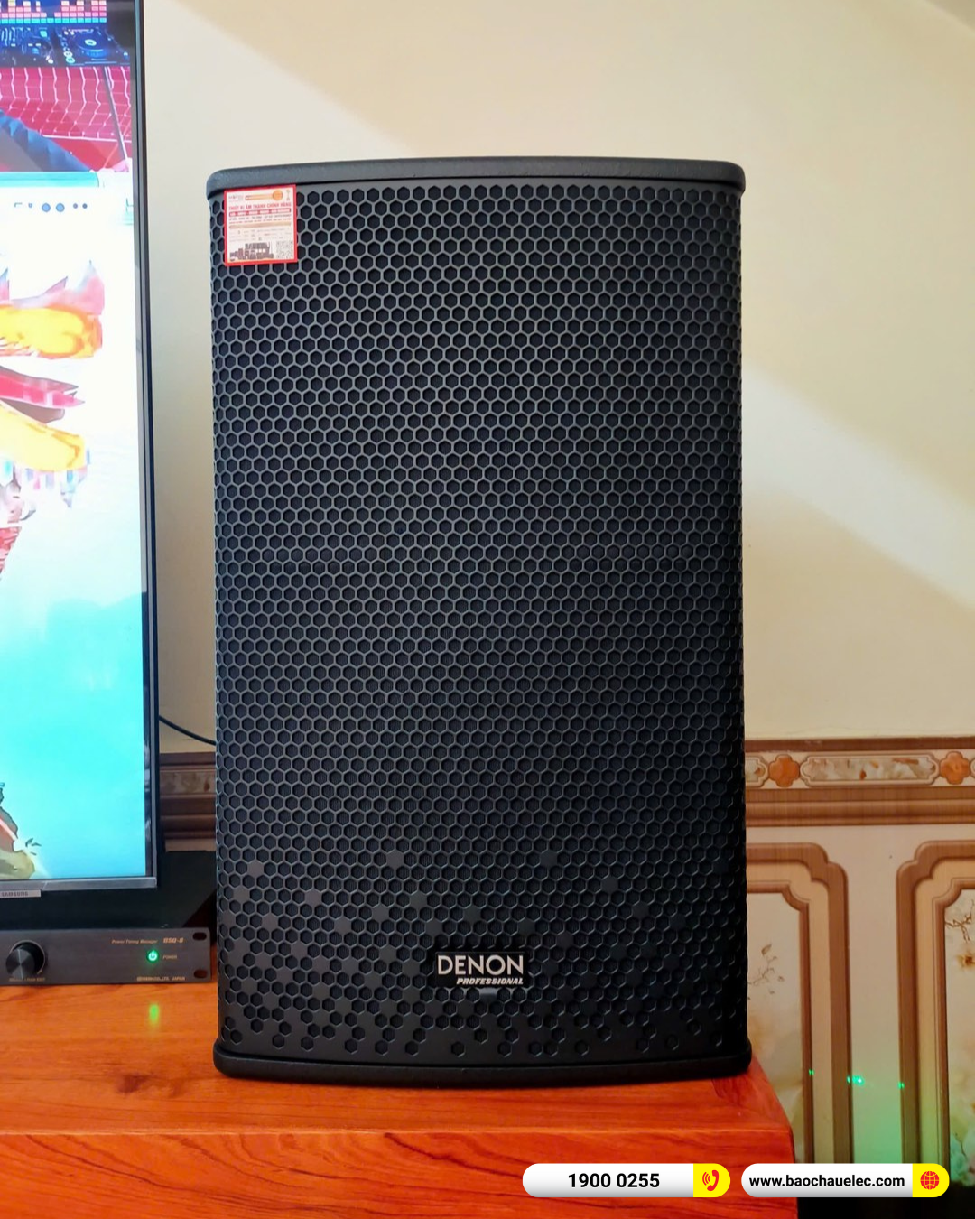 Lắp đặt d&agrave;n karaoke Denon gần 35tr cho anh Tọa tại Bắc Ninh
