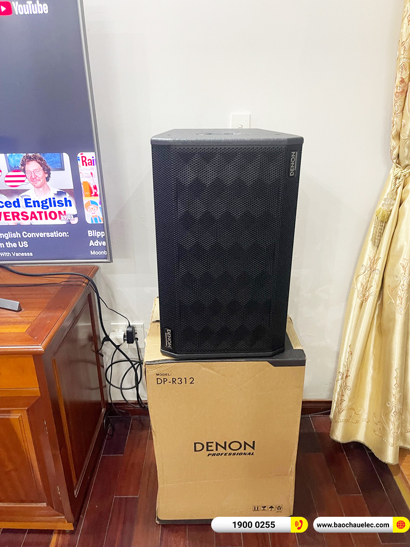 Lắp đặt d&agrave;n karaoke Denon gần 28tr cho anh Tr&igrave;nh ở Hải Ph&ograve;ng