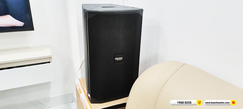 Lắp đặt dàn karaoke Denon cho anh Trung ở TPHCM
