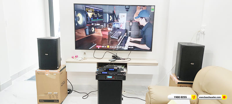 Lắp đặt dàn karaoke Denon cho anh Trung ở TPHCM