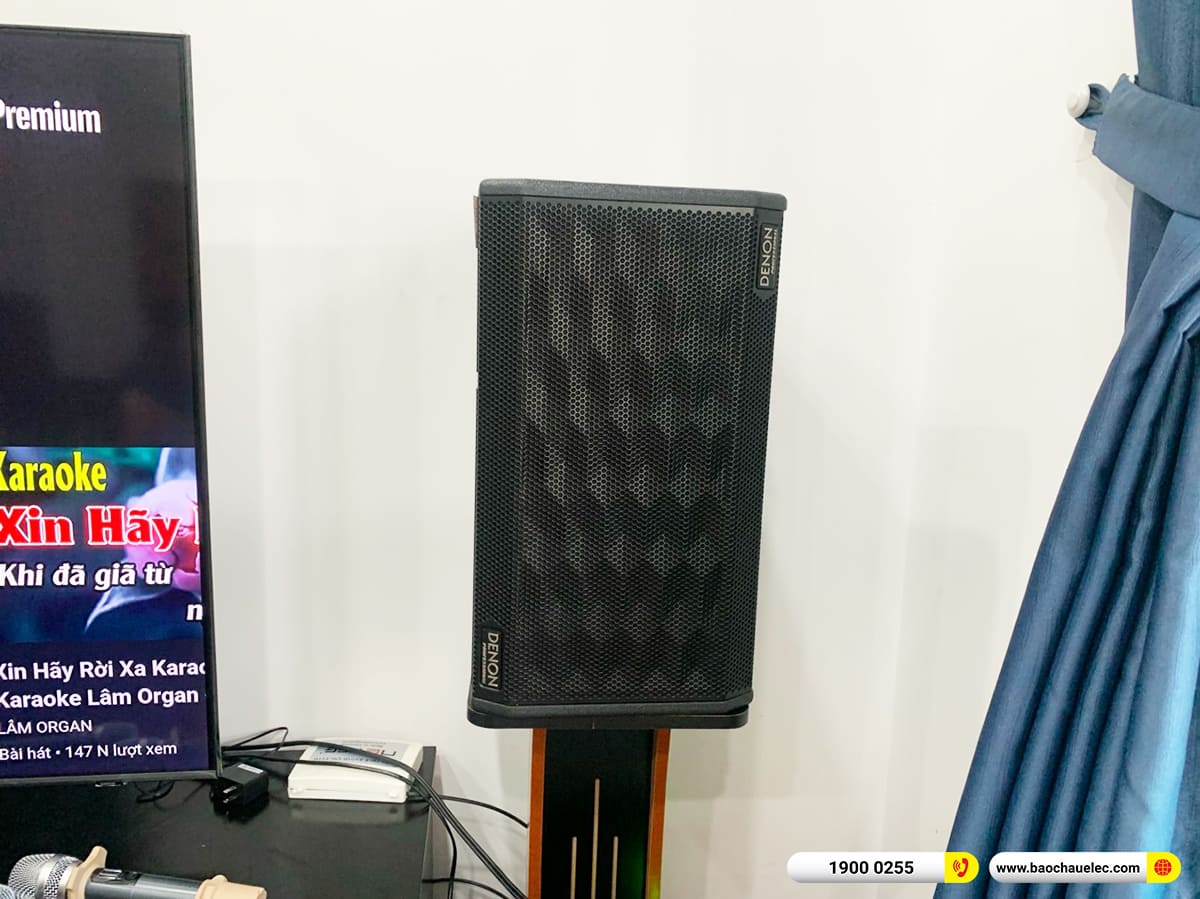Lắp đặt d&agrave;n karaoke Denon gần 34tr cho anh Tuấn ở TPHCM