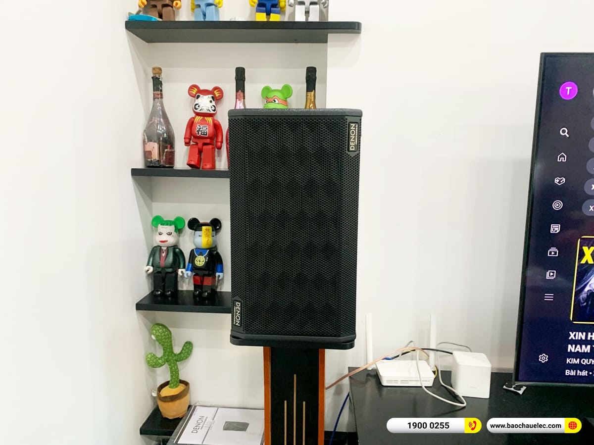 Lắp đặt d&agrave;n karaoke Denon gần 34tr cho anh Tuấn ở TPHCM