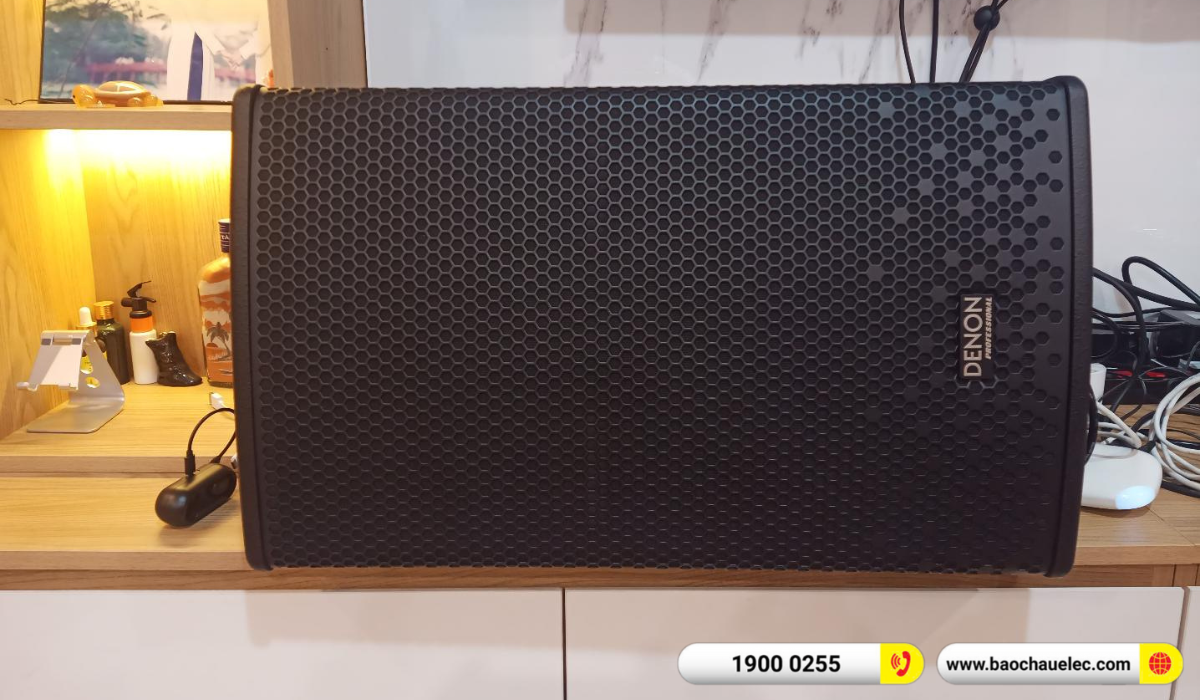 Lắp đặt d&agrave;n karaoke Denon hơn 31tr cho anh Tuấn tại H&agrave; Nội