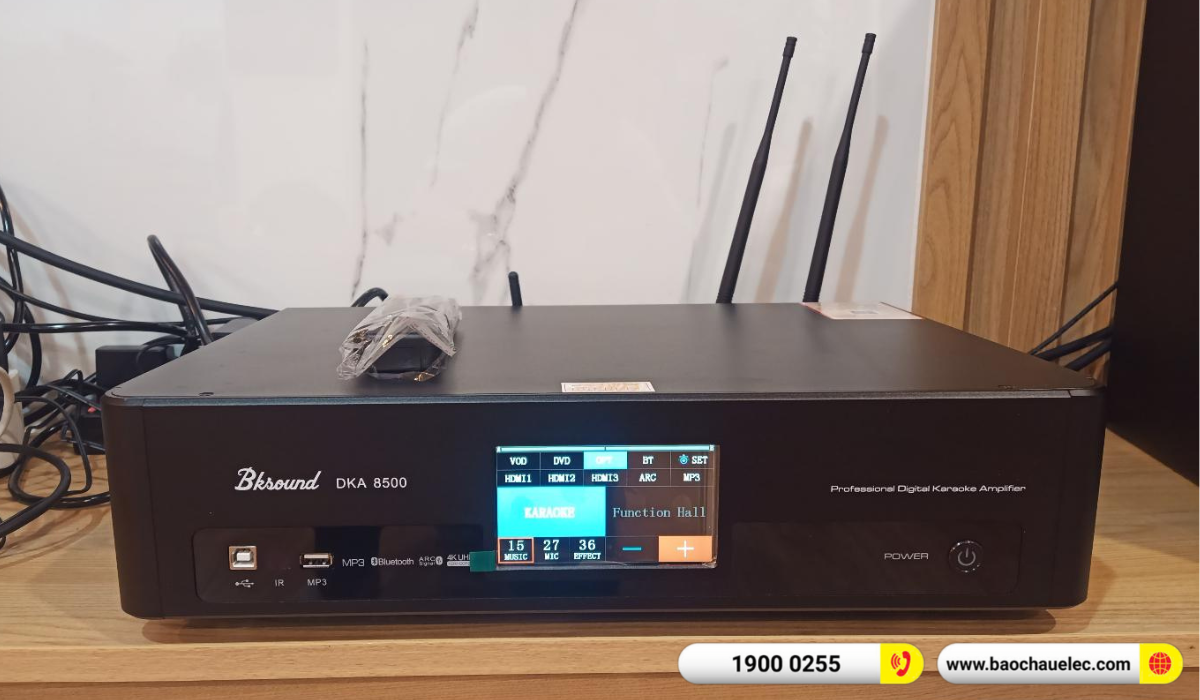 Lắp đặt d&agrave;n karaoke Denon hơn 31tr cho anh Tuấn tại H&agrave; Nội