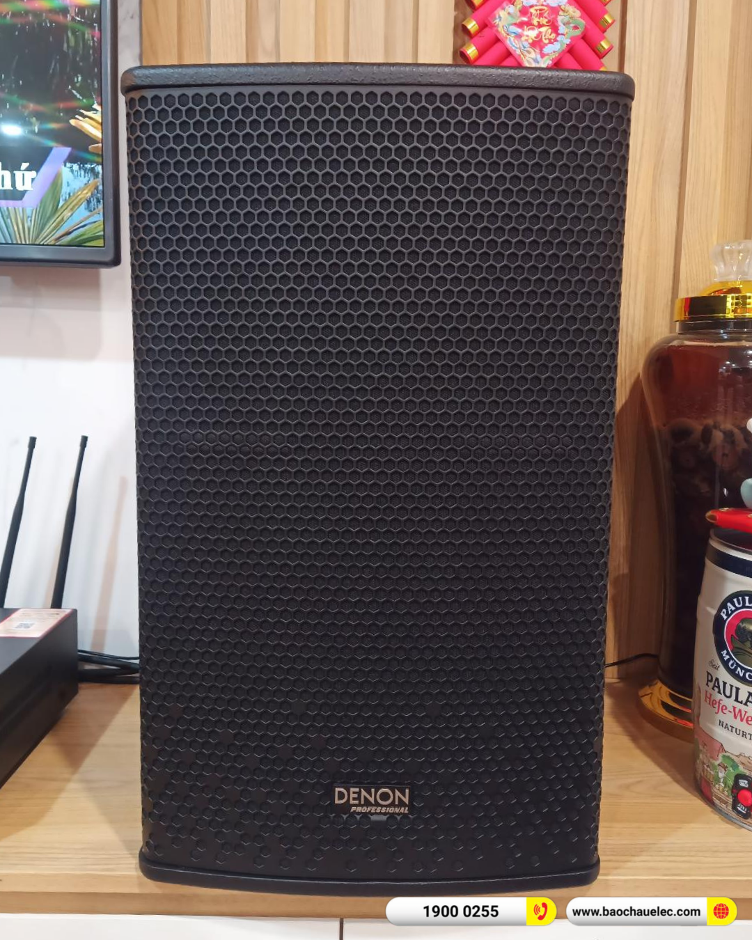 Lắp đặt d&agrave;n karaoke Denon hơn 31tr cho anh Tuấn tại H&agrave; Nội