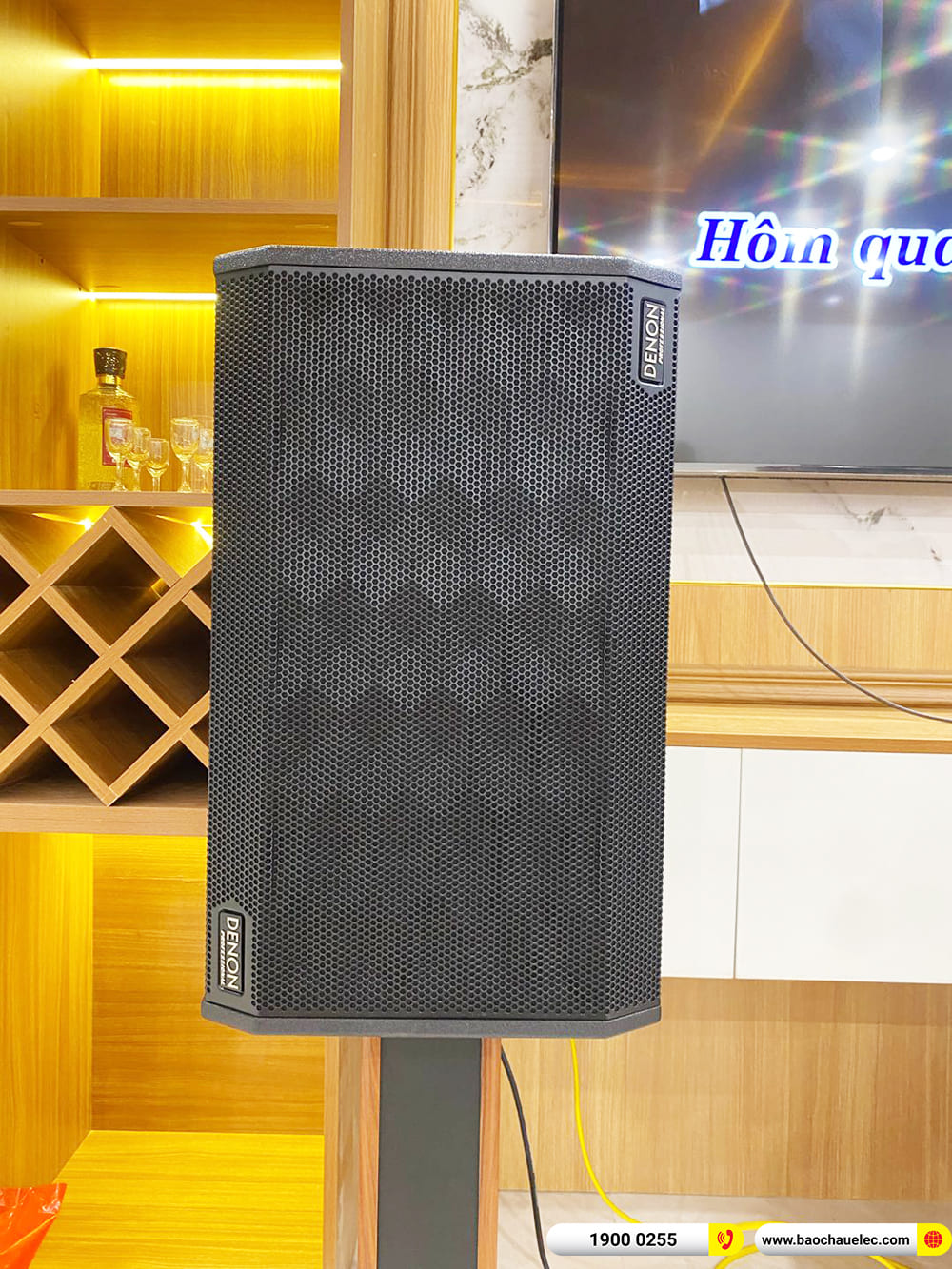 Lắp đặt d&agrave;n karaoke Denon gần 31tr cho anh T&ugrave;ng ở Thanh H&oacute;a