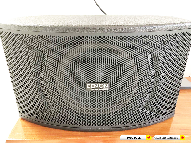 Lắp đặt d&agrave;n karaoke Denon hơn 14tr cho anh Tưởng ở B&igrave;nh Dương