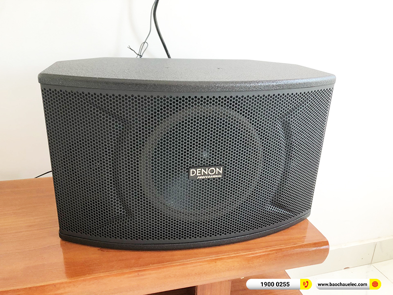Lắp đặt d&agrave;n karaoke Denon hơn 14tr cho anh Tưởng ở B&igrave;nh Dương