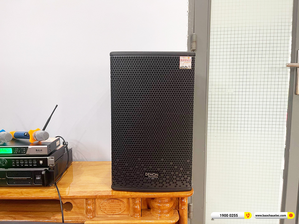 Lắp đặt dàn karaoke Denon gần 40tr cho anh Tường ở Cẩn Thơ