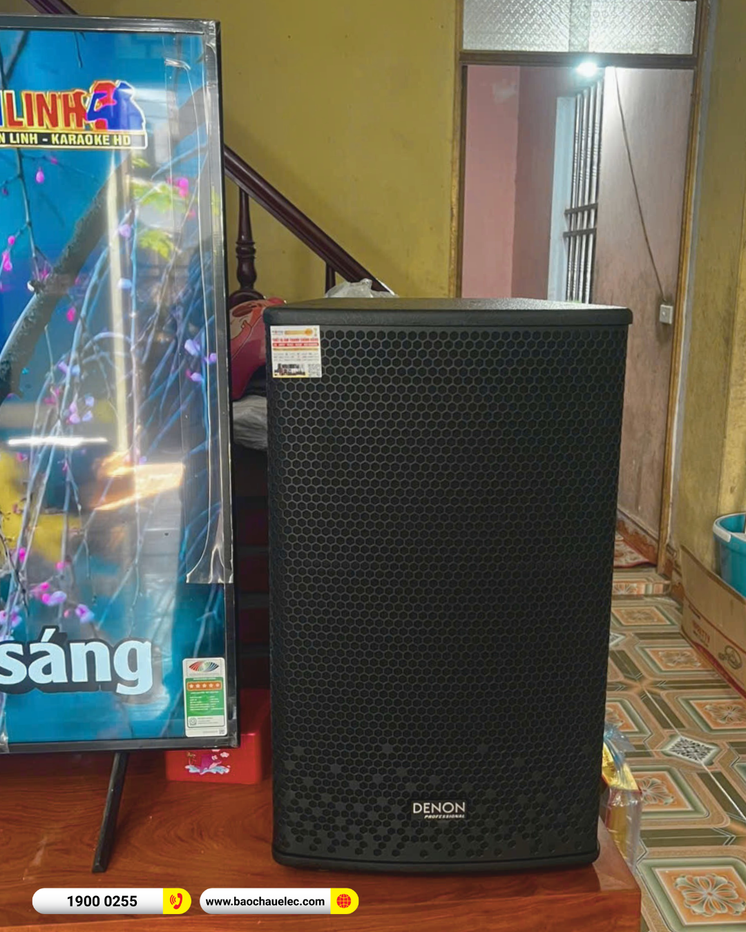 Lắp đặt d&agrave;n karaoke Denon gần 45tr cho anh Việt tại Bắc Ninh
