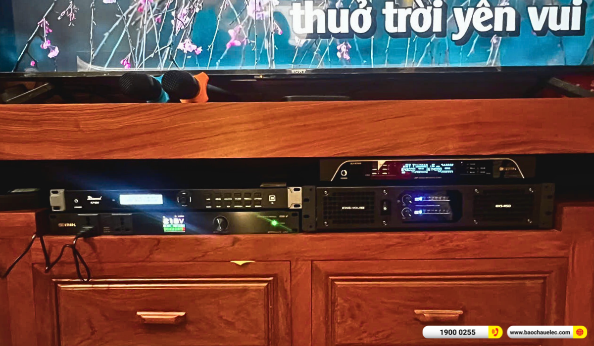 Lắp đặt d&agrave;n karaoke Denon gần 45tr cho anh Việt tại Bắc Ninh