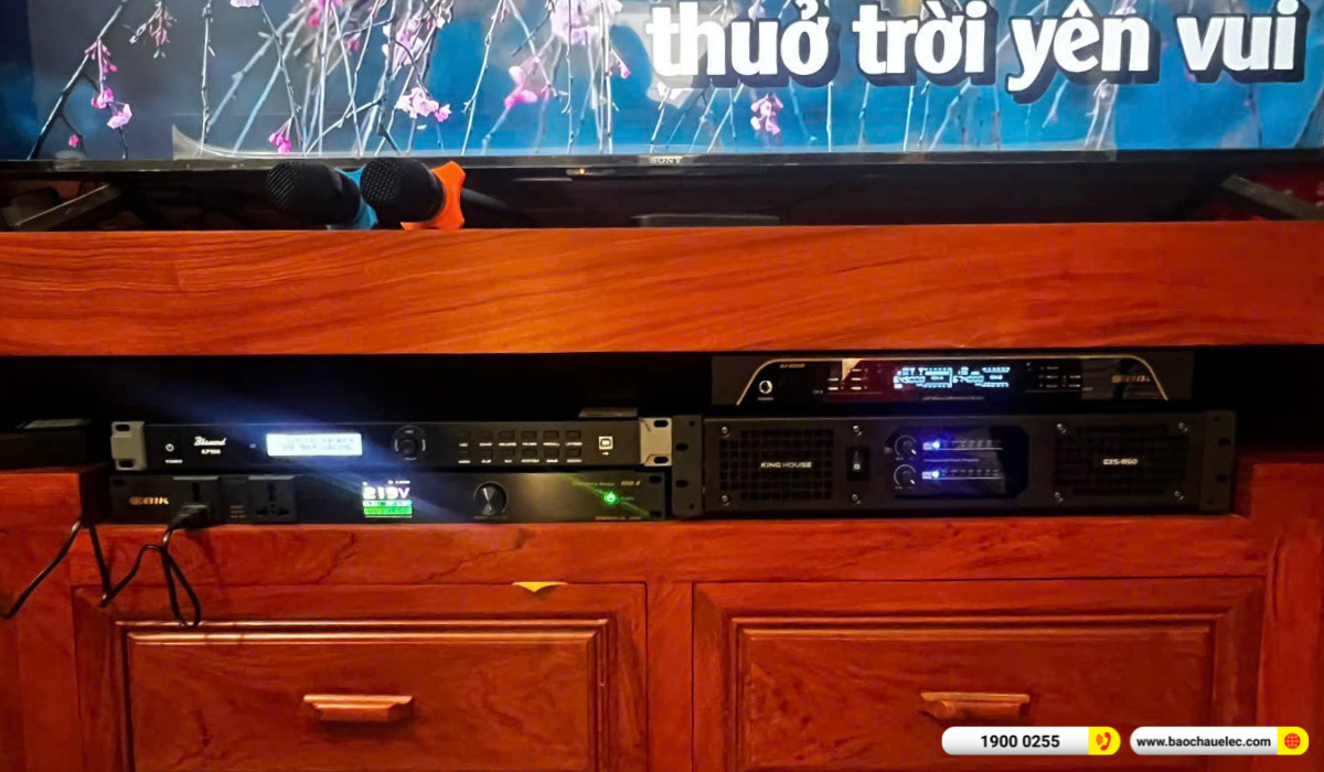 Lắp đặt d&agrave;n karaoke Denon gần 45tr cho anh Việt tại Bắc Ninh