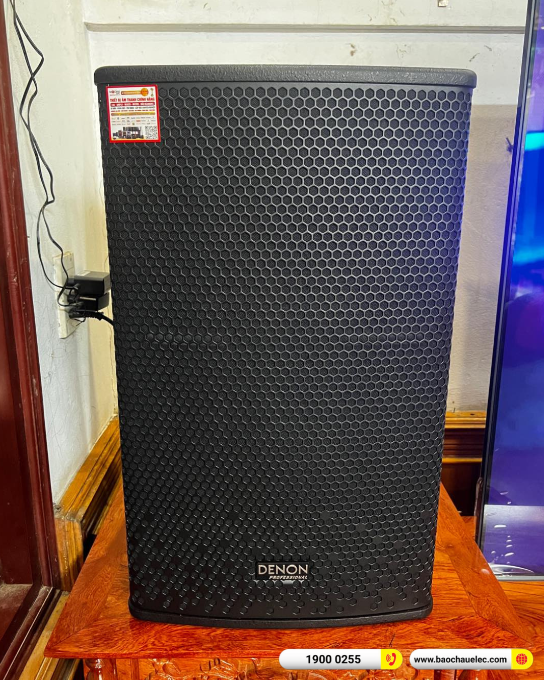 Lắp đặt d&agrave;n karaoke Denon hơn 36tr cho b&aacute;c Liệu tại H&agrave; Nội