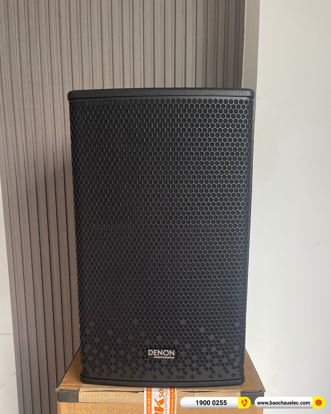 Lắp đặt d&agrave;n karaoke Denon gần 33tr cho chị Chi tại Long An