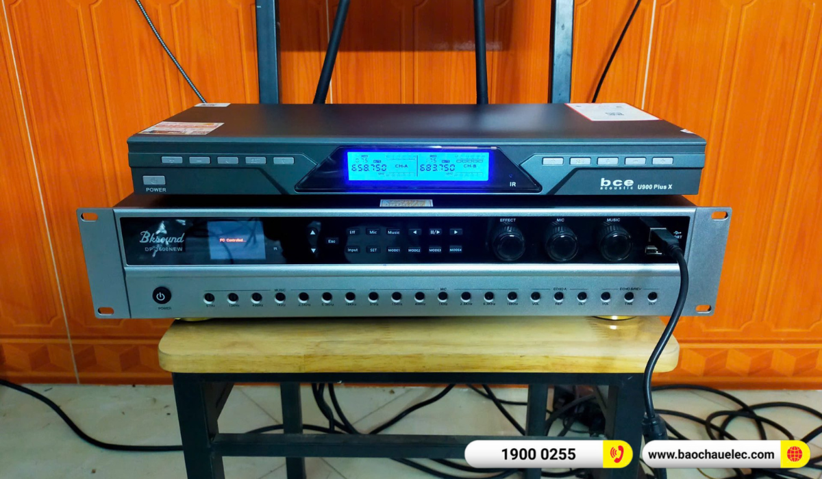Lắp đặt d&agrave;n karaoke Denon hơn 23tr cho chị Hải tại Bắc Ninh