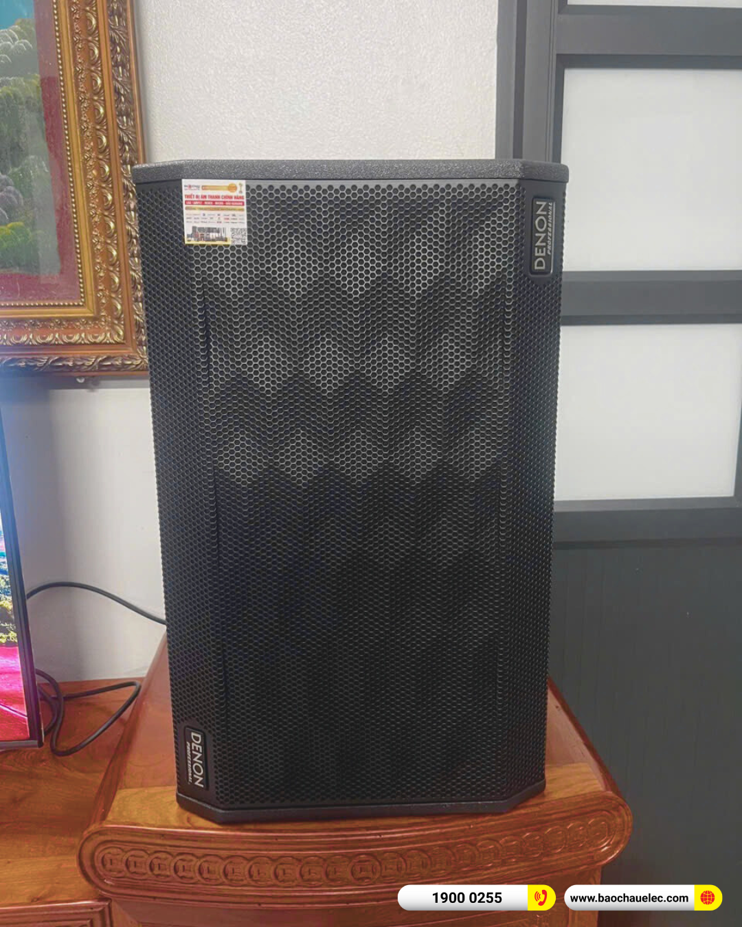 Lắp đặt d&agrave;n karaoke Denon hơn 54tr cho chị Ho&agrave;n tại Bắc Giang