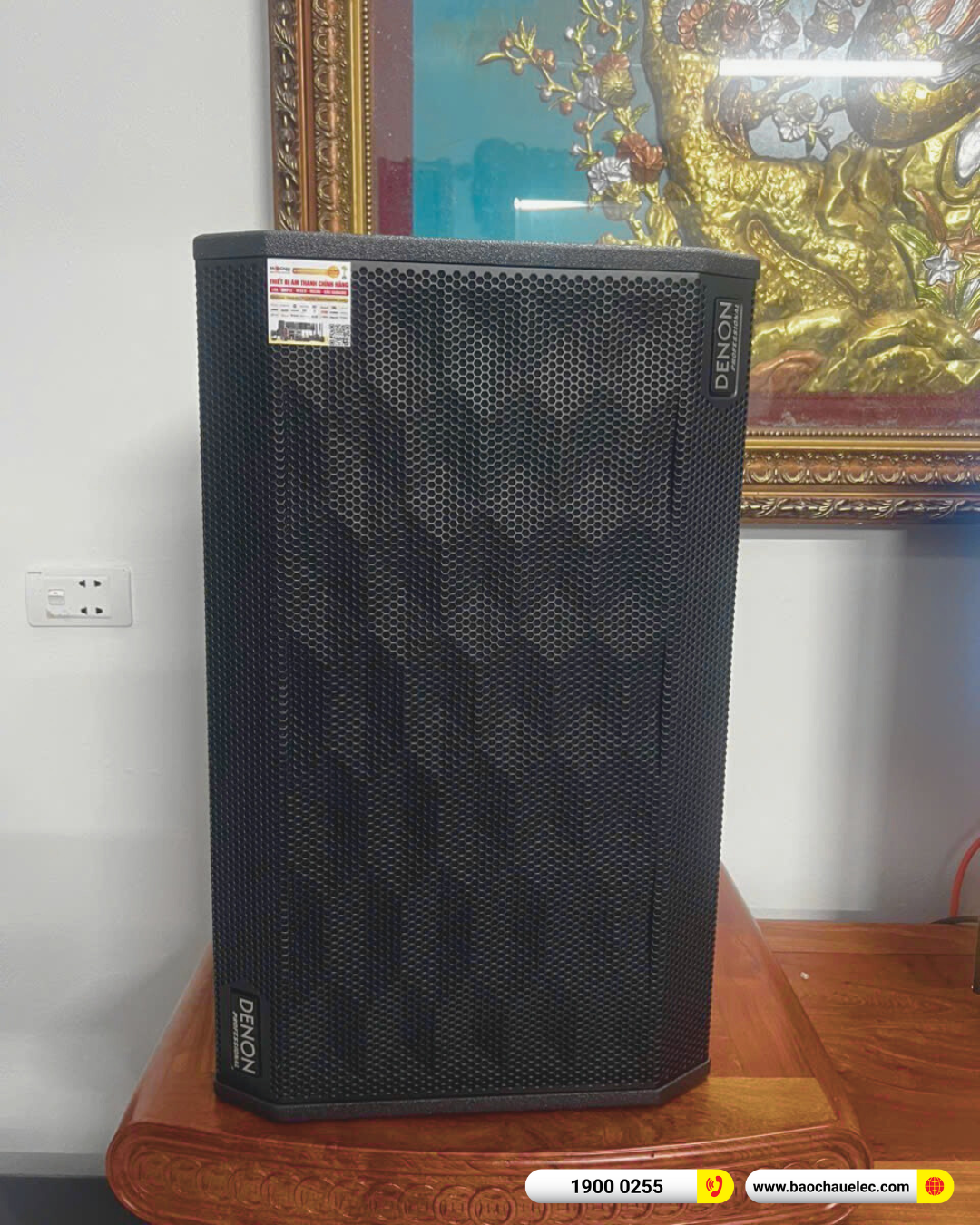 Lắp đặt d&agrave;n karaoke Denon hơn 54tr cho chị Ho&agrave;n tại Bắc Giang