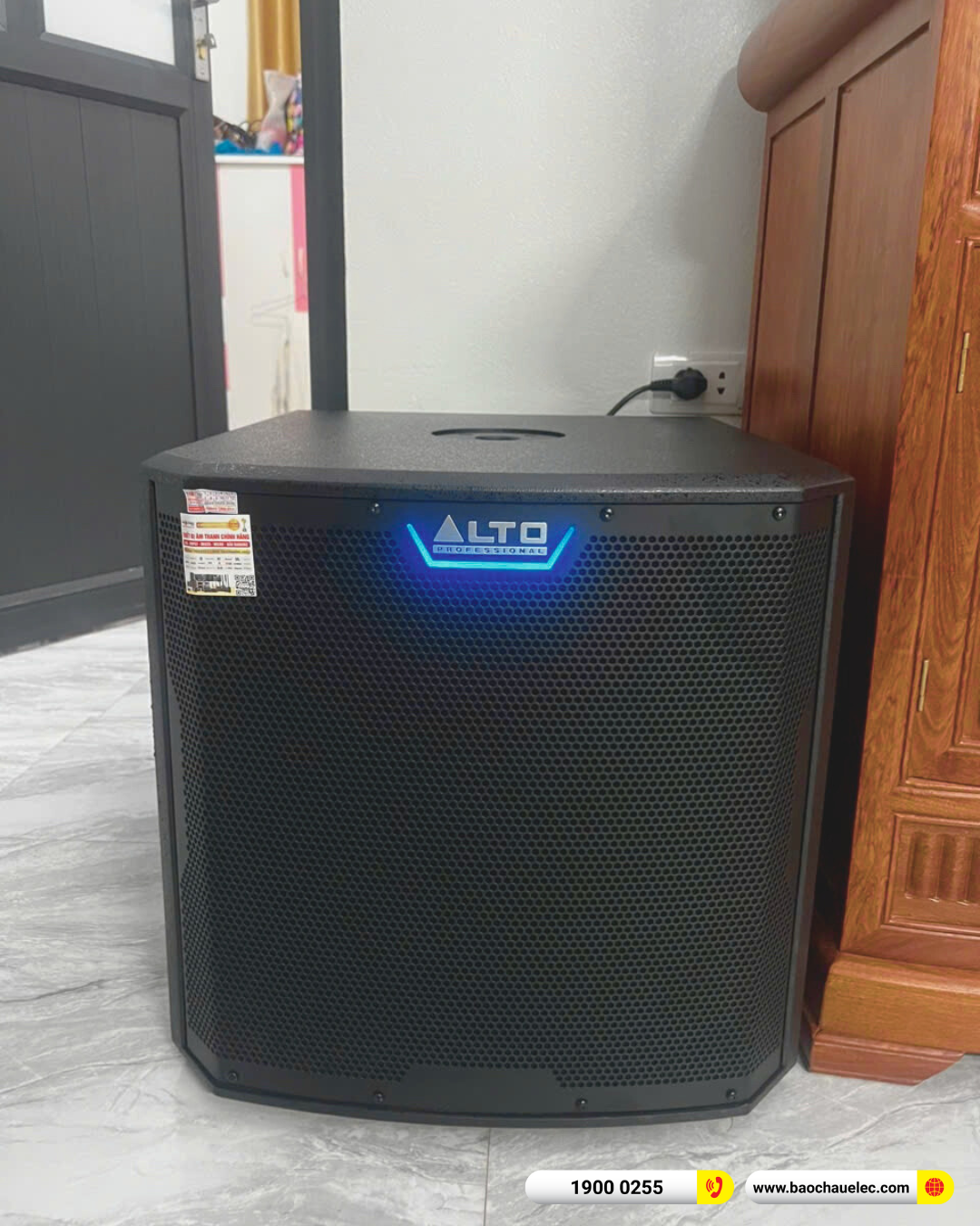 Lắp đặt d&agrave;n karaoke Denon hơn 54tr cho chị Ho&agrave;n tại Bắc Giang