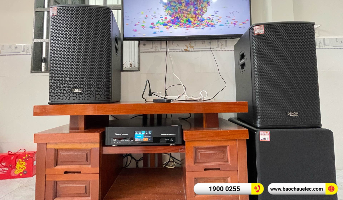 Lắp đặt d&agrave;n karaoke Denon hơn 30tr cho chị Toan tại B&igrave;nh Dương