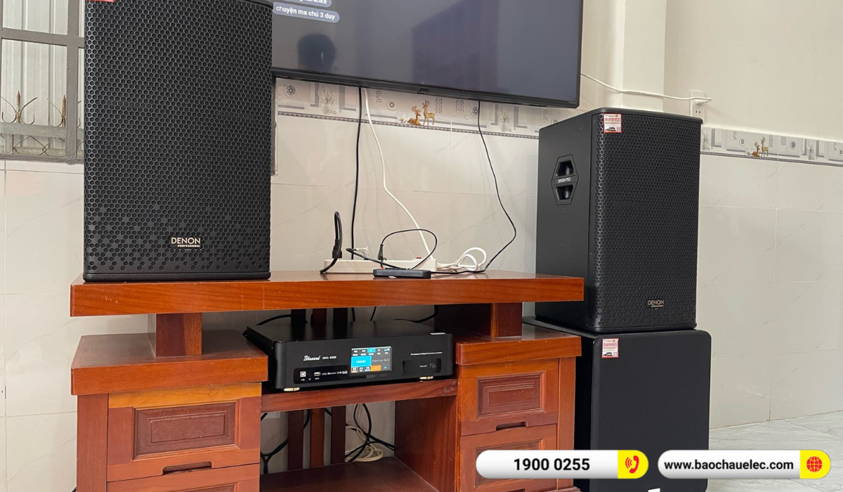Lắp đặt d&agrave;n karaoke Denon hơn 30tr cho chị Toan tại B&igrave;nh Dương