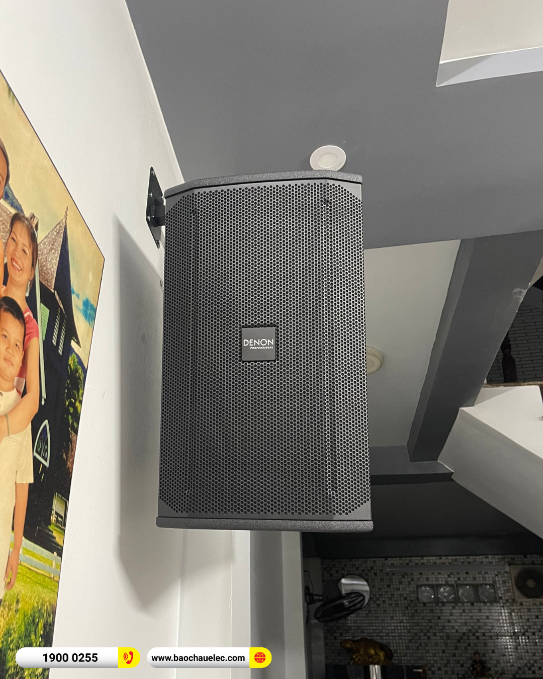 Lắp đặt d&agrave;n karaoke Denon hơn 37tr cho chị Tr&acirc;m tại TP HCM