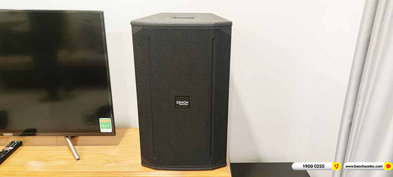 Lắp đặt d&agrave;n karaoke Denon gần 50tr cho chị Vy ở TPHCM