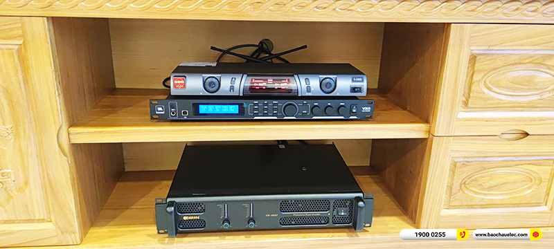 Lắp đặt d&agrave;n karaoke Denon gần 50tr cho chị Vy ở TPHCM