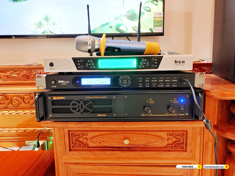 Lắp đặt d&agrave;n karaoke Denon gần 43tr cho c&ocirc; Liễu ở Thanh H&oacute;a