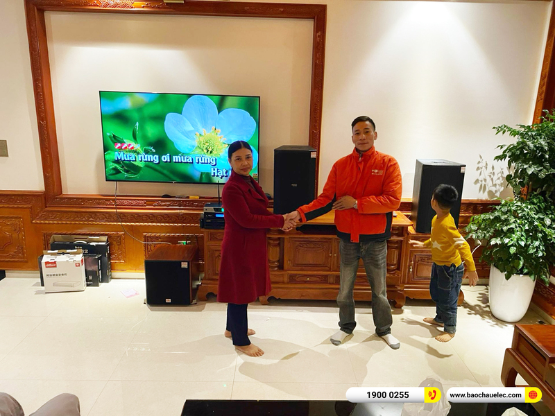 Lắp đặt d&agrave;n karaoke Denon gần 43tr cho c&ocirc; Liễu ở Thanh H&oacute;a