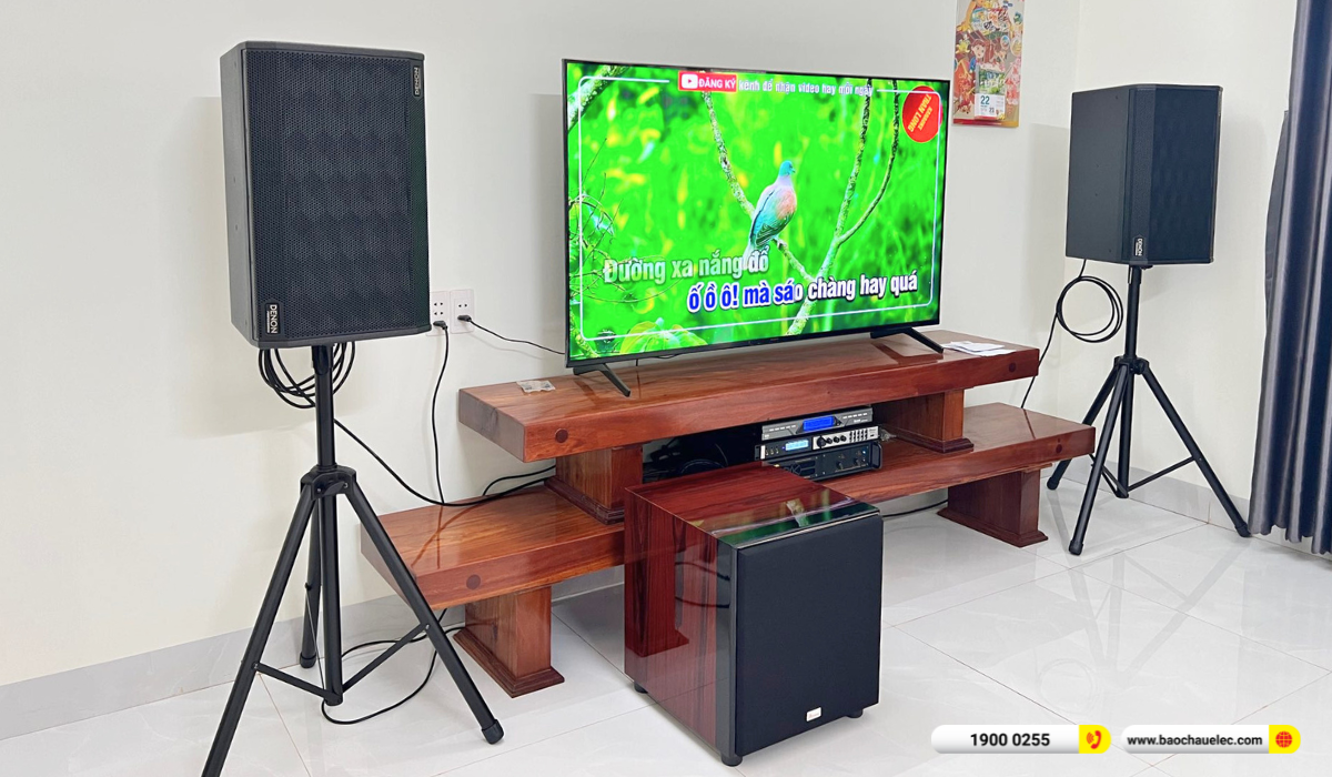 Lắp đặt d&agrave;n karaoke Denon hơn 39tr cho c&ocirc; Nguyệt tại Bu&ocirc;n Ma Thuật