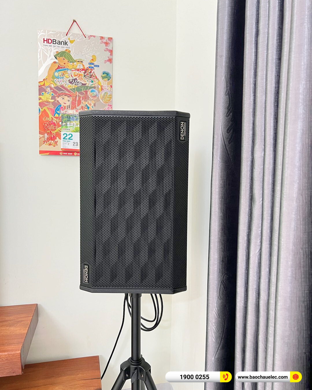 Lắp đặt d&agrave;n karaoke Denon hơn 39tr cho c&ocirc; Nguyệt tại Bu&ocirc;n Ma Thuật