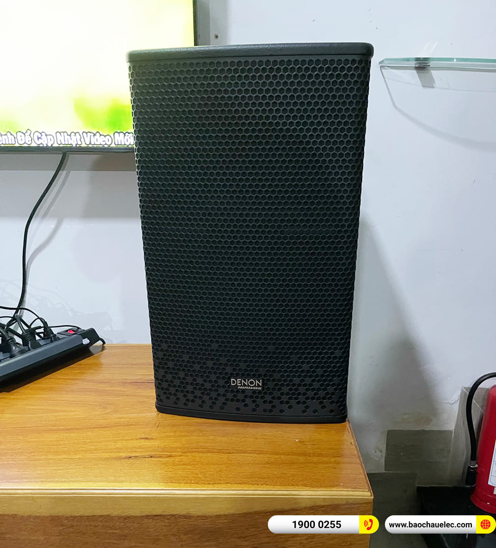 Lắp đặt d&agrave;n karaoke Denon hơn 47tr cho c&ocirc; Oanh ở Đăk Lăk