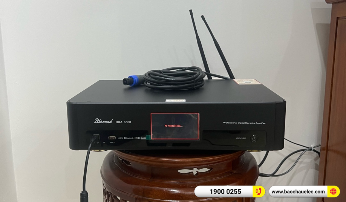 Lắp đặt d&agrave;n karaoke Denon hơn 23tr cho c&ocirc; Thanh tại Hải Ph&ograve;ng