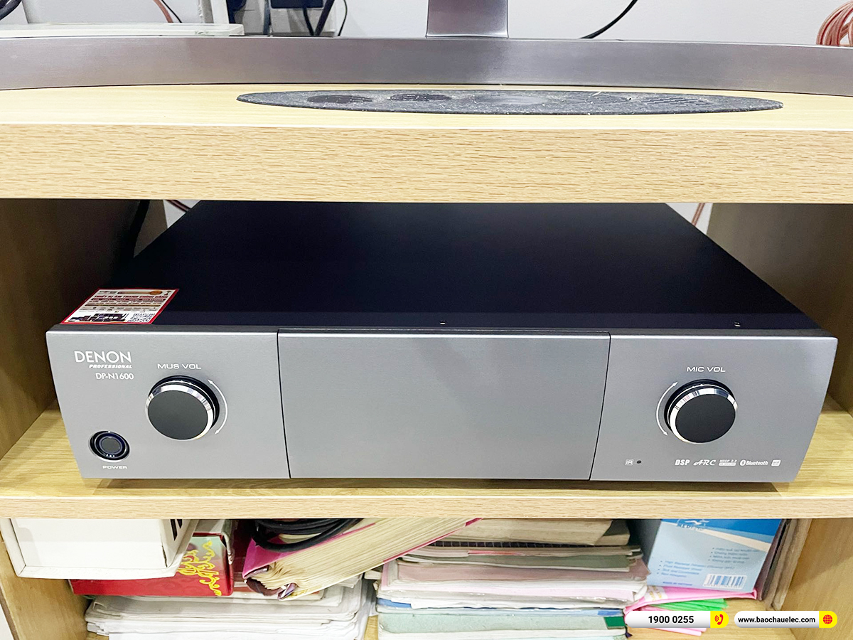 Lắp đặt dàn karaoke Denon gần 27tr cho ở chị Phương ở TPHCM