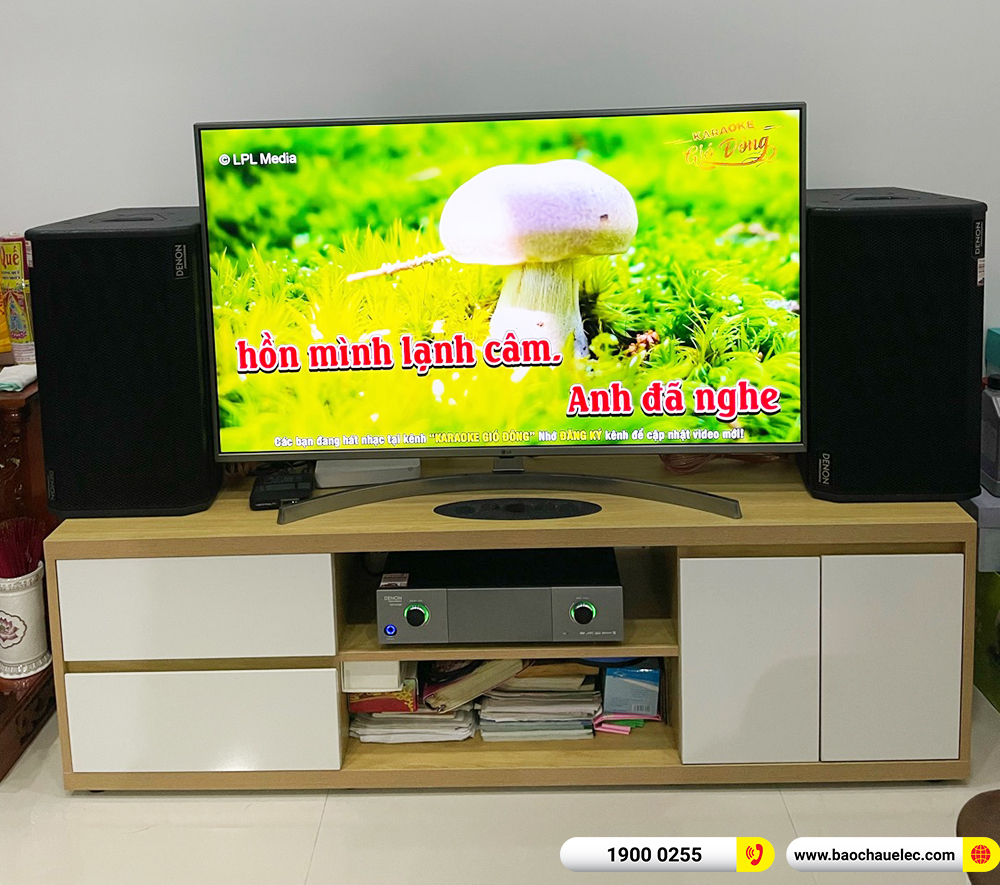 Lắp đặt dàn karaoke Denon gần 27tr cho ở chị Phương ở TPHCM